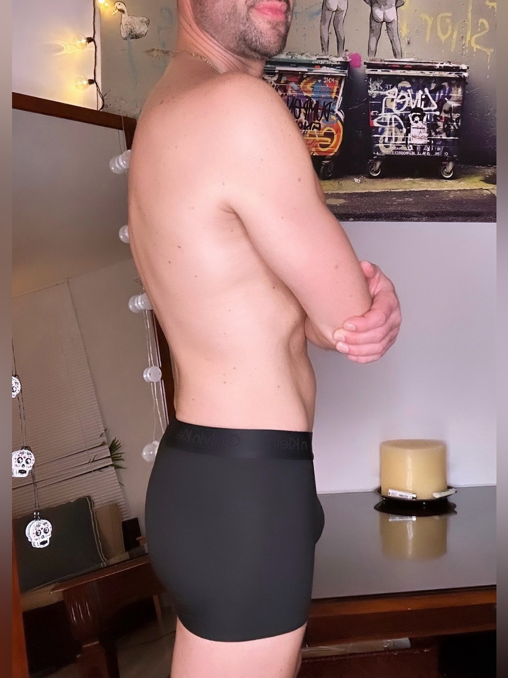 Calvin Klein | Micro Grip Low-Rise Trunks in  Classic Black  (Small) - Picture 9 of 15